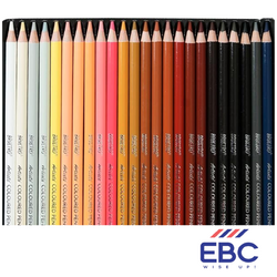BRUSTRO Artists Coloured Pencils Set of 24 (Skin Tone) 